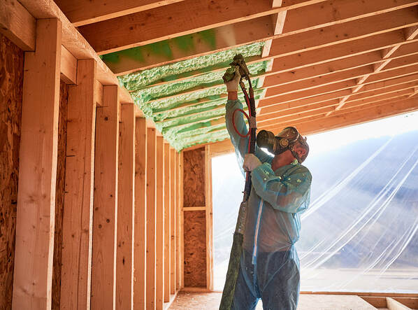 The Hartford Insulation worker was installing insulation in Hartford, Connecticut.
